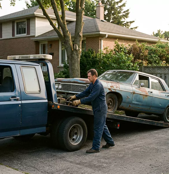Trusted old car removal service in Tampa, FL