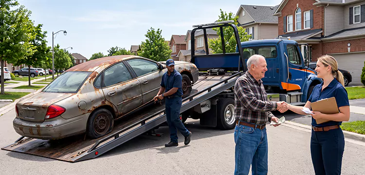 Remove Junk Car Without Title for Cash in Tampa